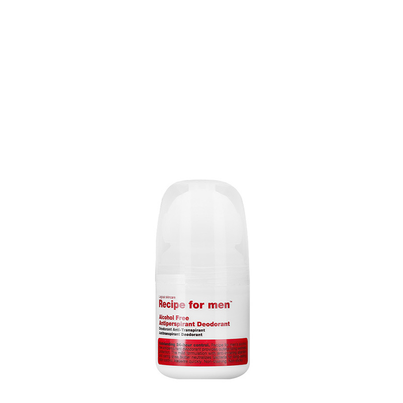 Recipe for Men Alcohol Free Antiperspirant Deodorant