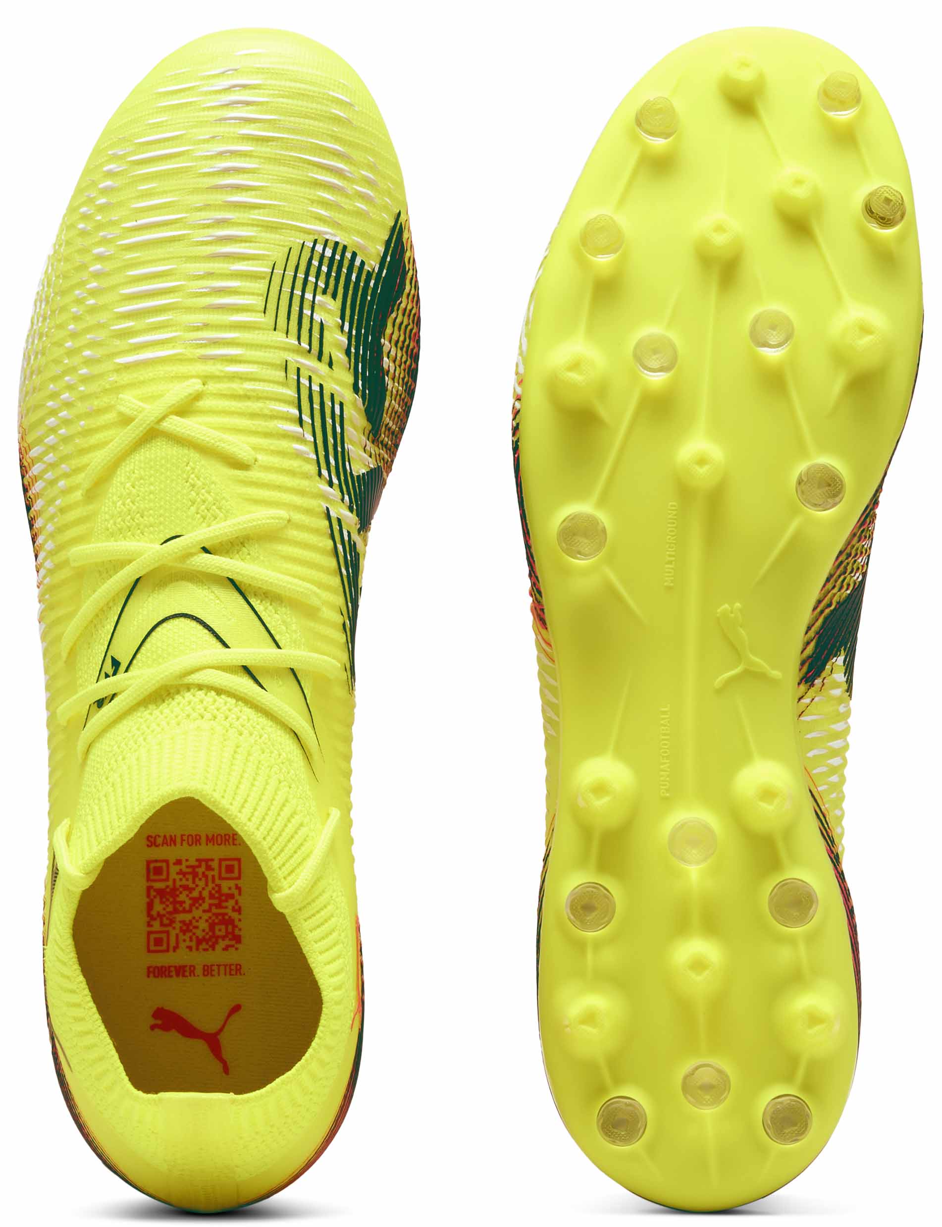 Future 8 Match MG Yellow Alert/PUMA Black/Sun Struck