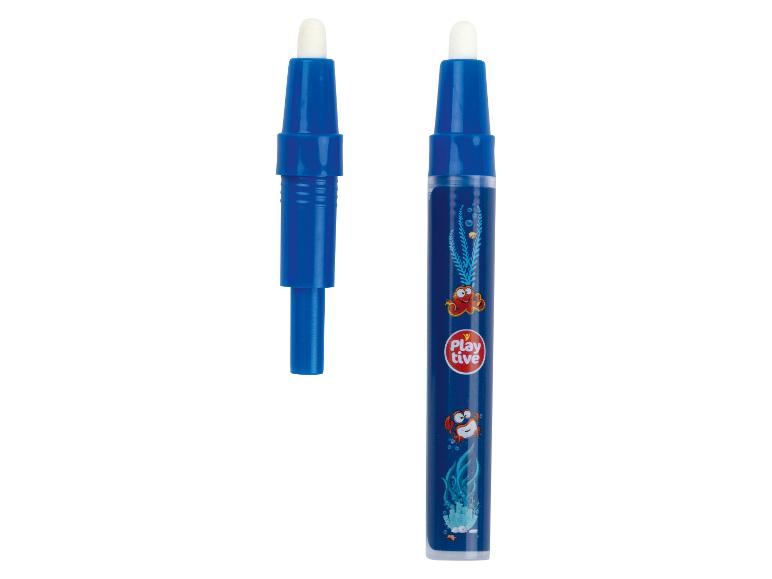 Water tekenboek met waterpen