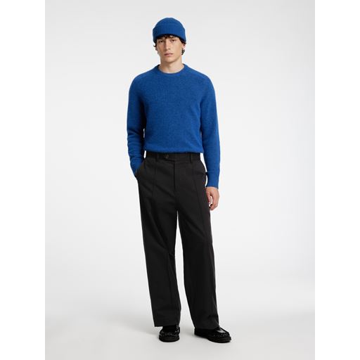 Selected Homme Wide Leg Tony Cordura Bukser, Black, W36/L32
