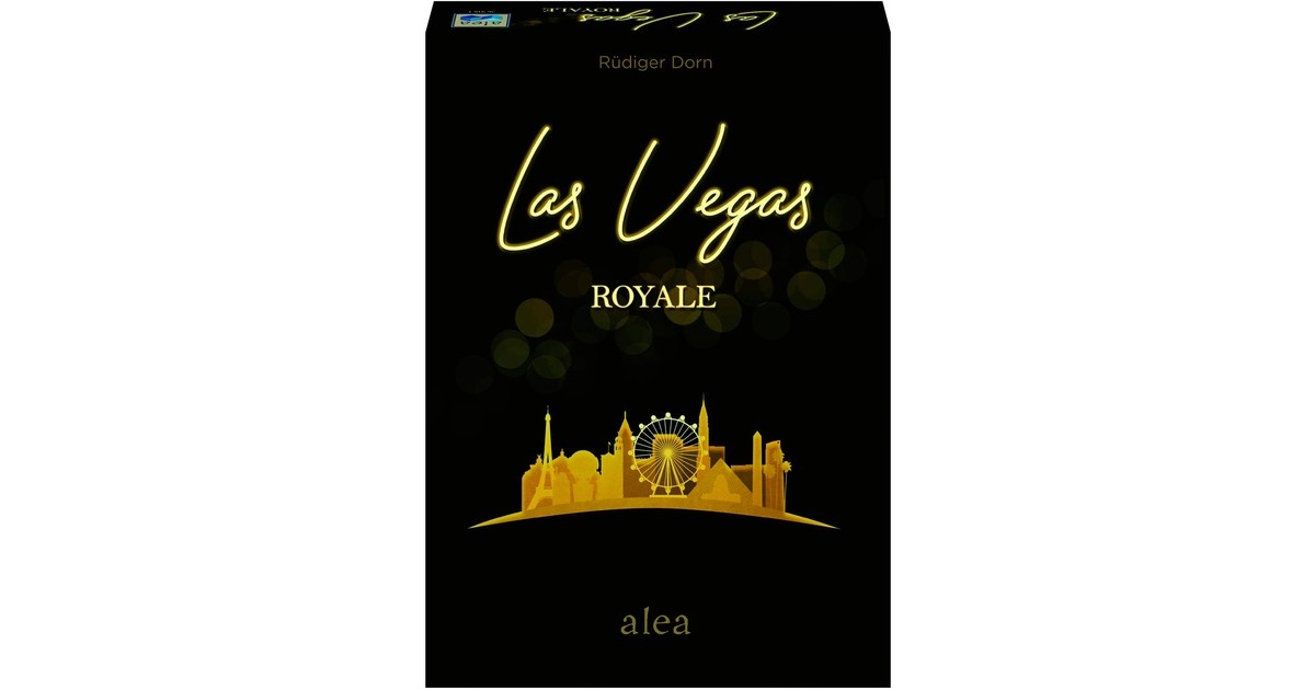 RavensburgerLas Vegas Royale Dobbelspel  (Engels, 2 - 5 spelers, 45 - 60 minuten, Vanaf 8 jaar)