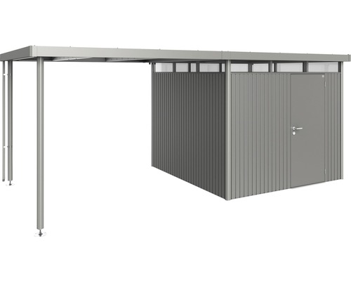Biohort zijdak voor HighLine H4 282 x 275 cm kwartsgrijs metallic