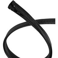 Gaine pour câble avec fermeture zip, 2,0 m, gris