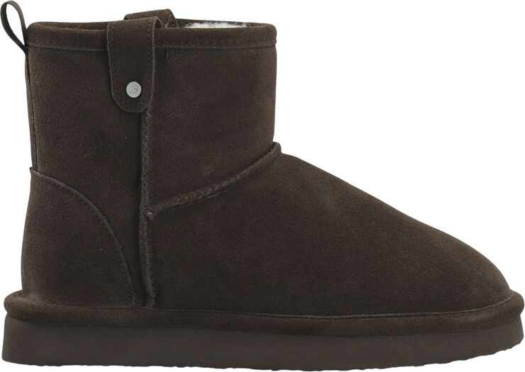 Bianco BIASNOW Short Boot Suede Dark brown
