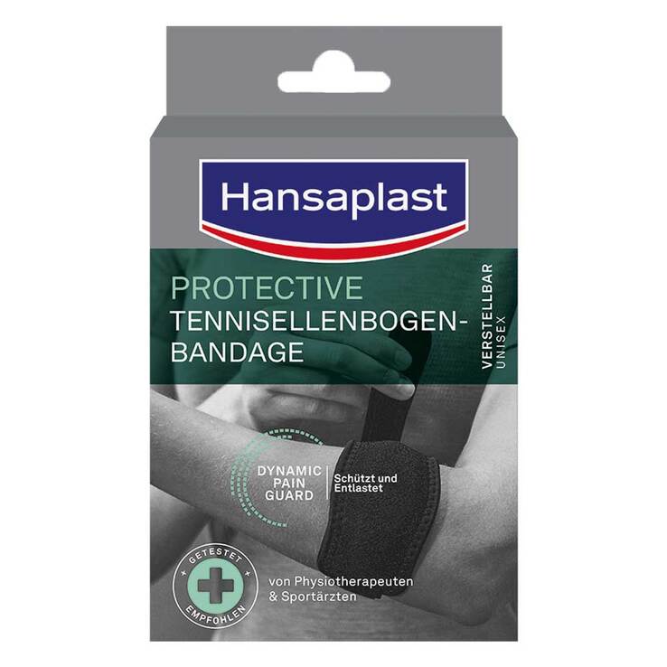 Hansaplast Tennisellenbogen-Bandage verstellbar, 1 St