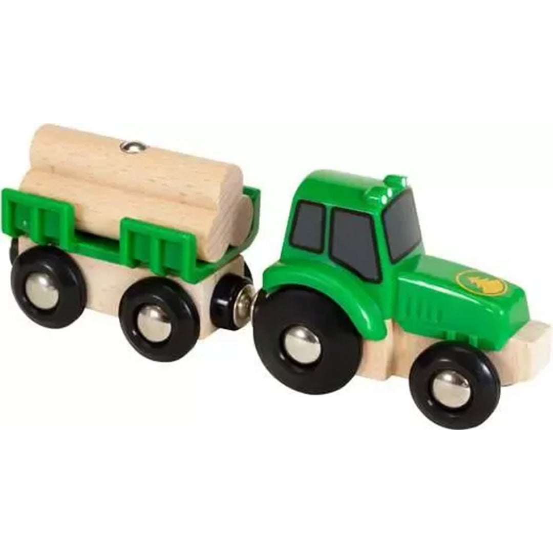 brio tractor met aanhanger - 4-delig