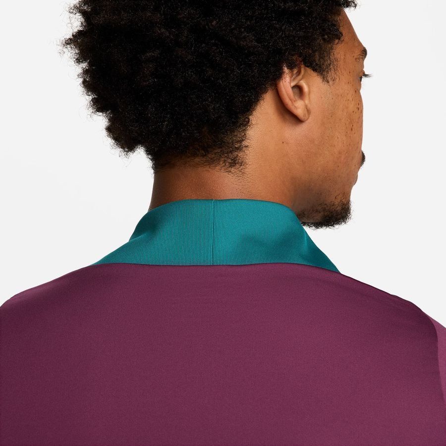 Paris Saint-Germain Maillot d'Entraînement Dri-FIT Strike Drill - Bordeaux/Geode Teal/Orange