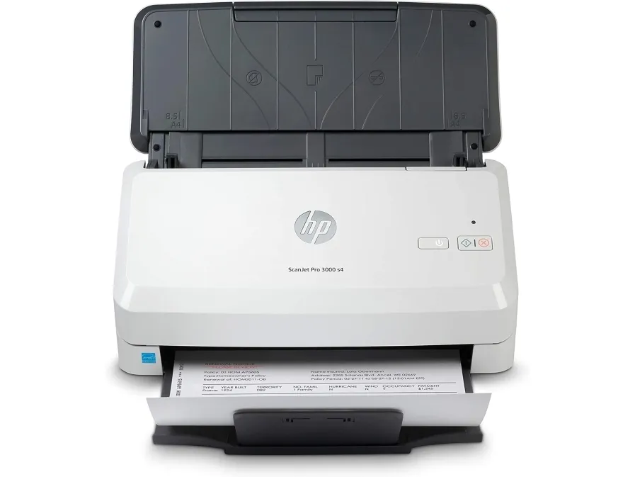 HP Scanjet Pro 3000 s4 Sheet-feed - Dokumentscanner - CMOS / CIS - Duplex - 216 x 3100 mm - 600 dpi x 600 dpi - op til 40 ppm (mono) - ADF (50 ark) - op til 4000 scanninger pr. dag - USB 3.0