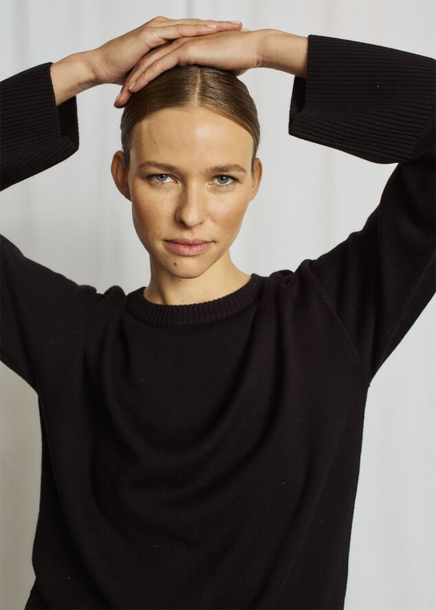 Bruun & Stengade BS Adalyn Knitwear - Merino Wool Blend Black