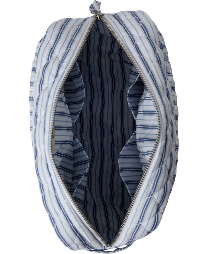 Magasin du Nord Collection Moira 1 Make up bag Blue Stripe small Blue stripe