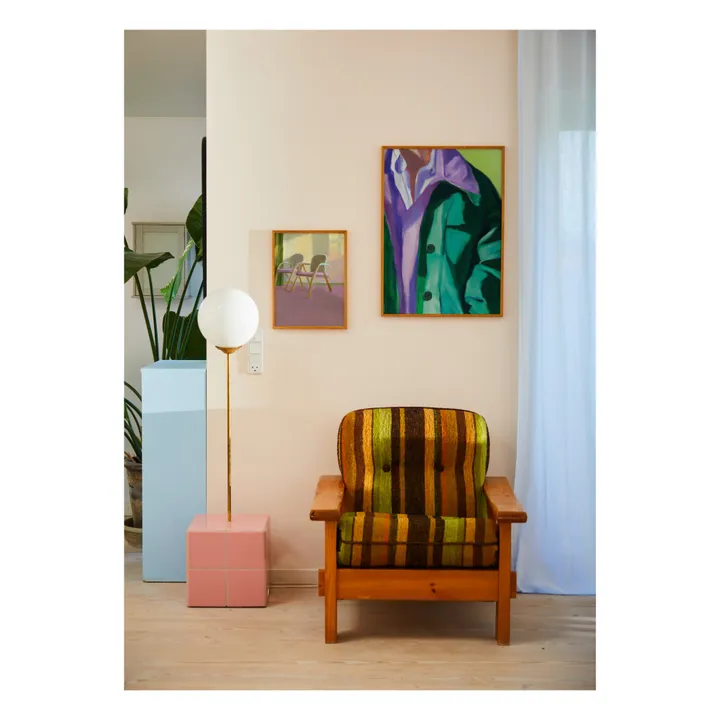 Paper Collective Affiche Waiting Room par Misfitting Things | Rose