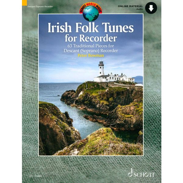 Schott Irish Folk Tunes Recorder