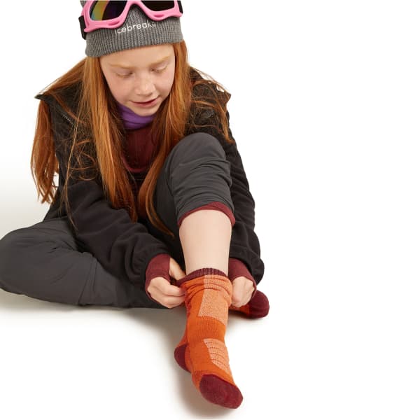 Chaussette de ski ICEBREAKER MER SKI+ MEDIUM OTC OTC BLAZE/PORT/SNOW
