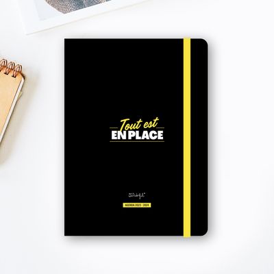 Agenda Mr Wonderful Tout est en place - 1 semaine sur 2 pages - 17 x 22 cm - Viquel