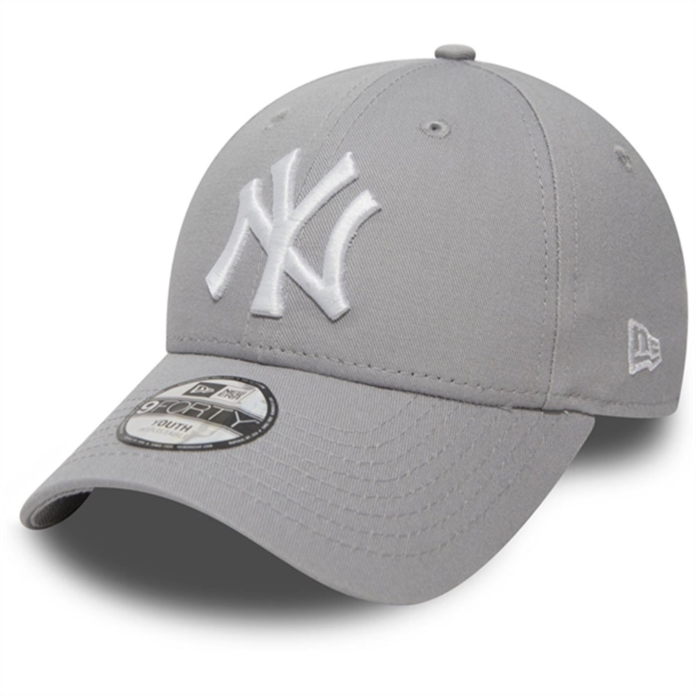 Køb NEW ERA MBL League Basic 9Forty New York/Yankees Cap Grey/White