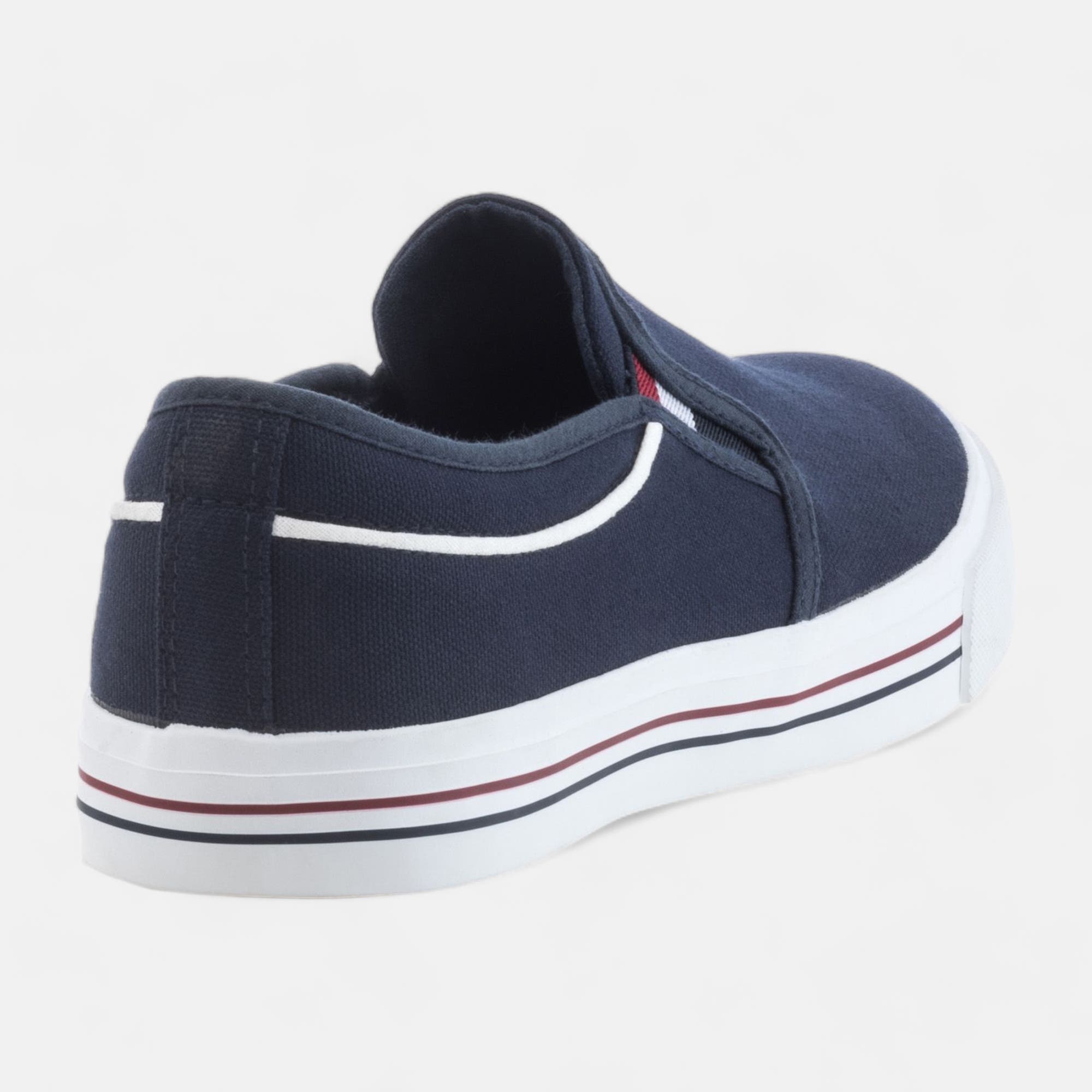Baskets en toile Homme bleu marine