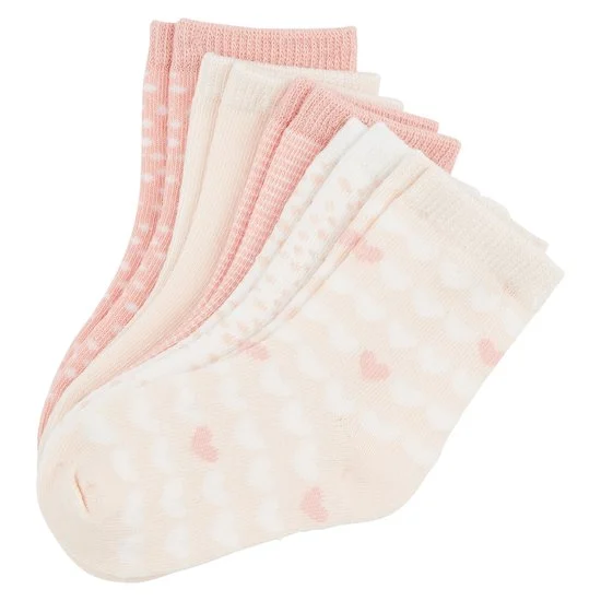 Lot de 5 paires de chaussettes   Rose        21/22   de               P'tit Bisou Petit Prix
