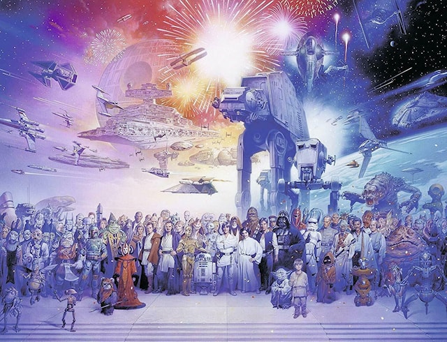 Star Wars Universe, Puslespill, 2000 brikker, Ravensburger