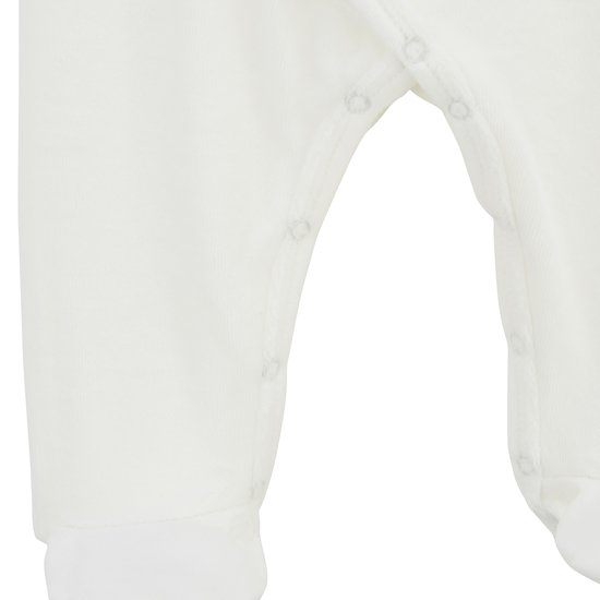 Petit Cocon Pyjama   Blanc        de               P'tit bisou