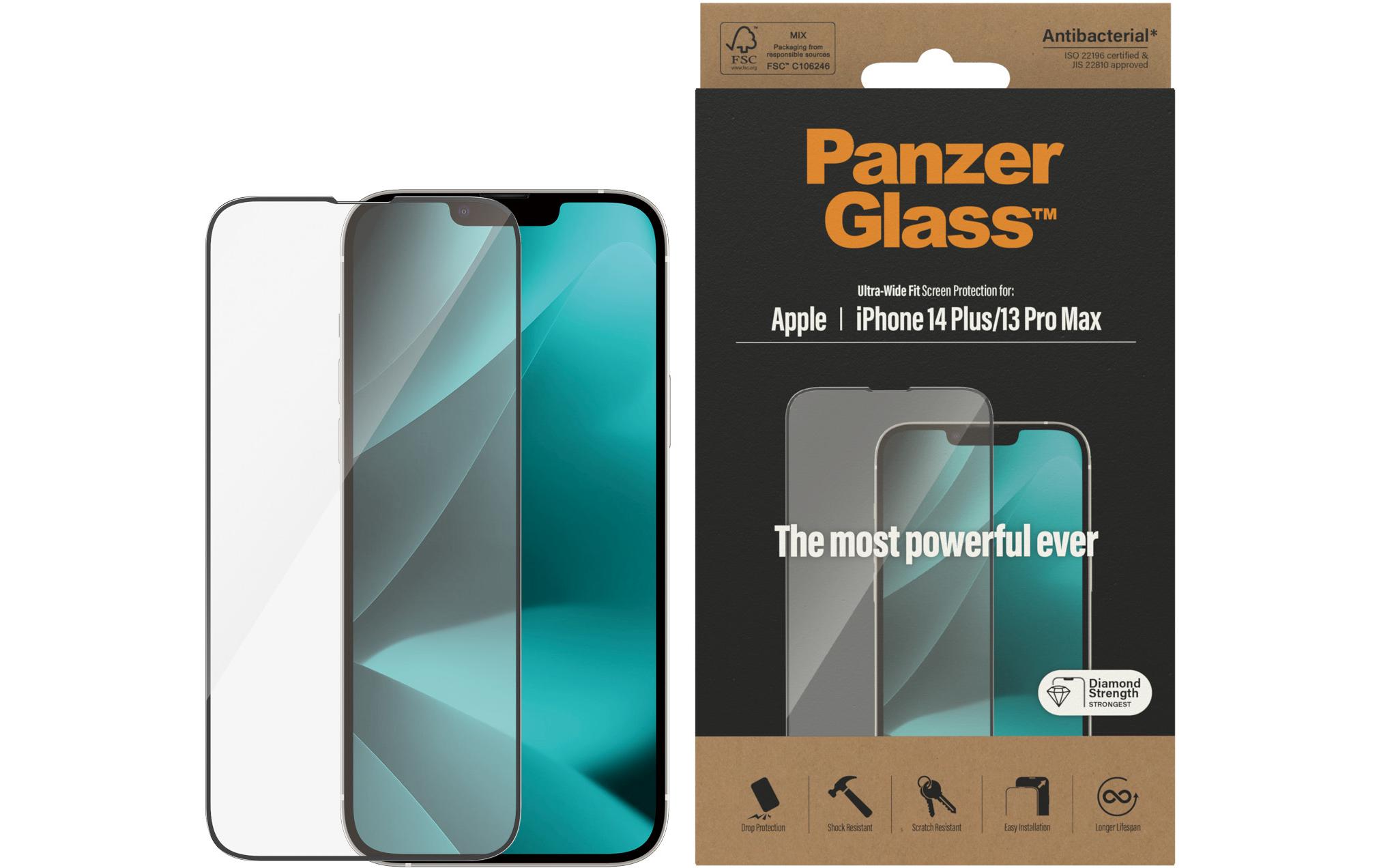 Displayschutz Ultra Wide Fit iPhone 13 Pro Max/14 PlusDisplay-Schutzfolie für das Apple iPhone 14 Plus/iPhone 13 Pro Max