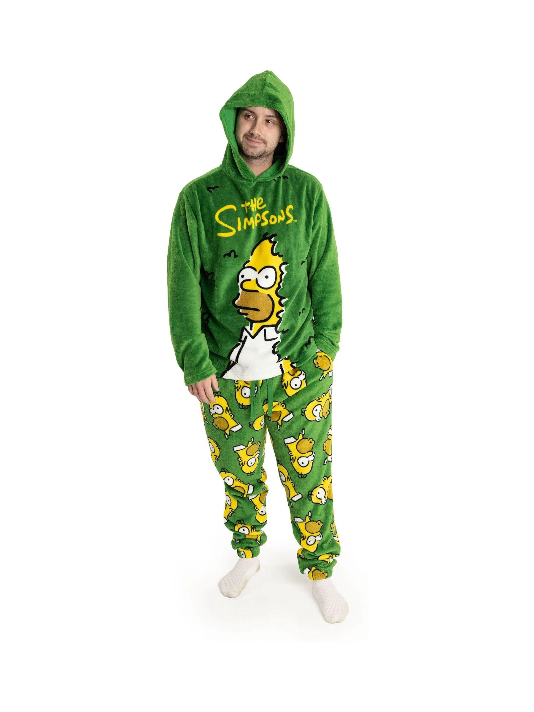 Vanilla Underground The Simpsons Homer Long Sleeve Long Leg Pyjamas Set