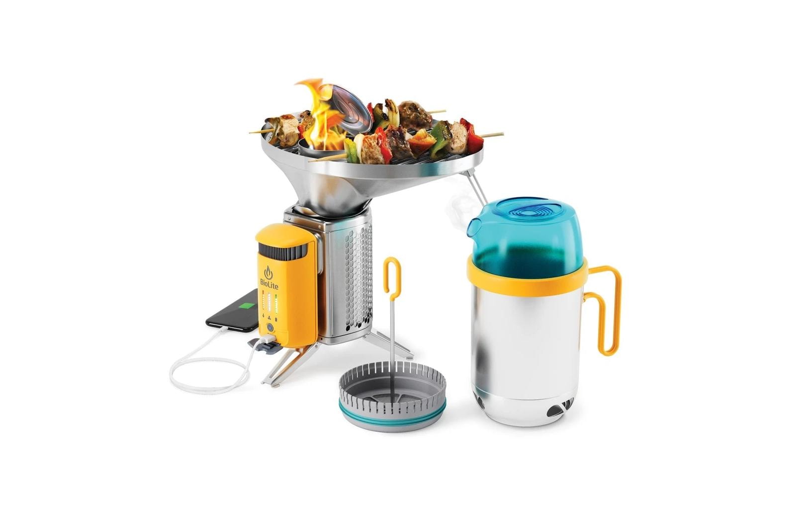 Camping-Grill Campstove Complete Kit<br>Kochset aus Grill und Wasserkocher