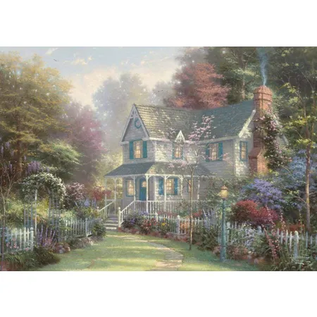 Schmidt Spiele Puzzle - Thomas Kinkade Puzzle - Victoria Garden II, 500 Teile