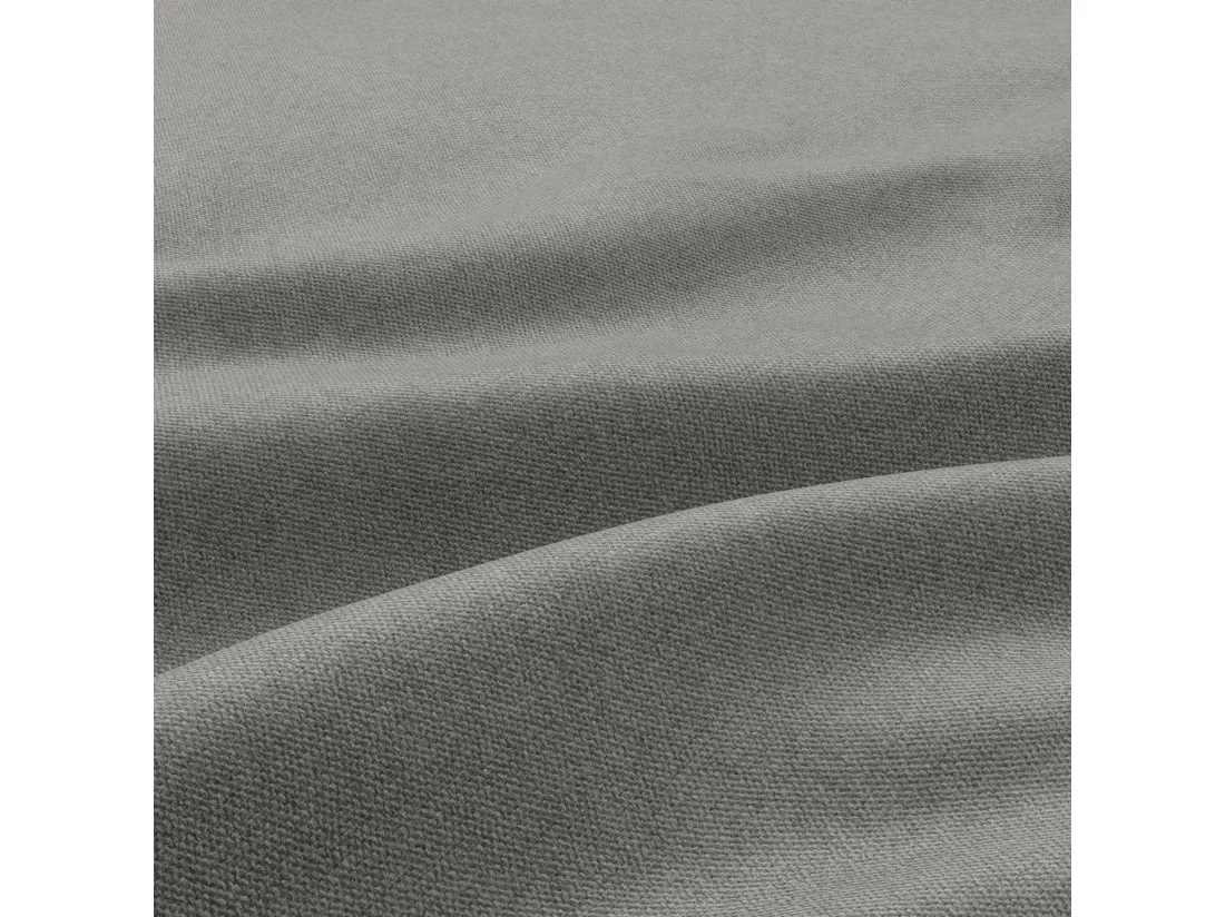 Canapé d'angle en U avec fonction sommeil, Coussin réversible, Bonell, Gris