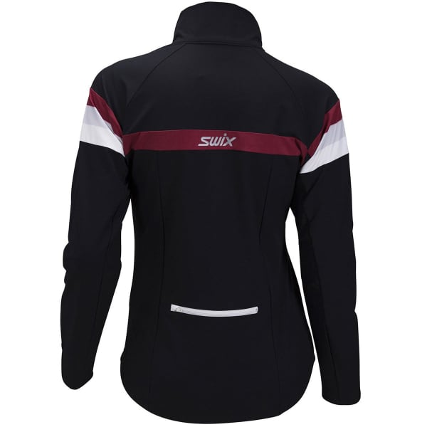 Veste ski de fond SWIX FOCUS JACKET WOMEN BLACK