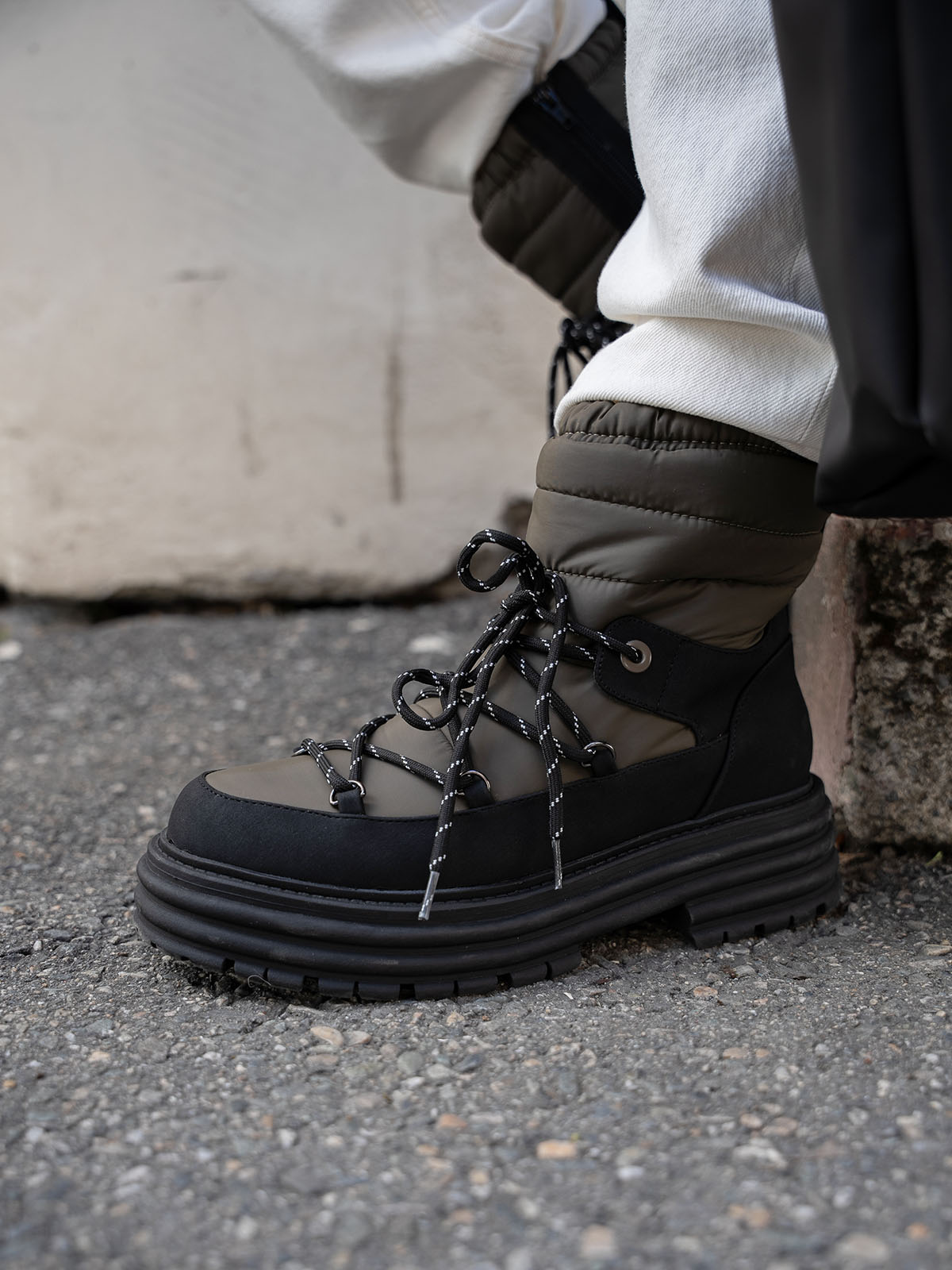 Belvedere Water Resistant Green - Trapes Sko