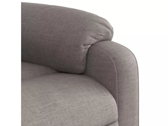 Fauteuil de massage inclinable Taupe Tissu