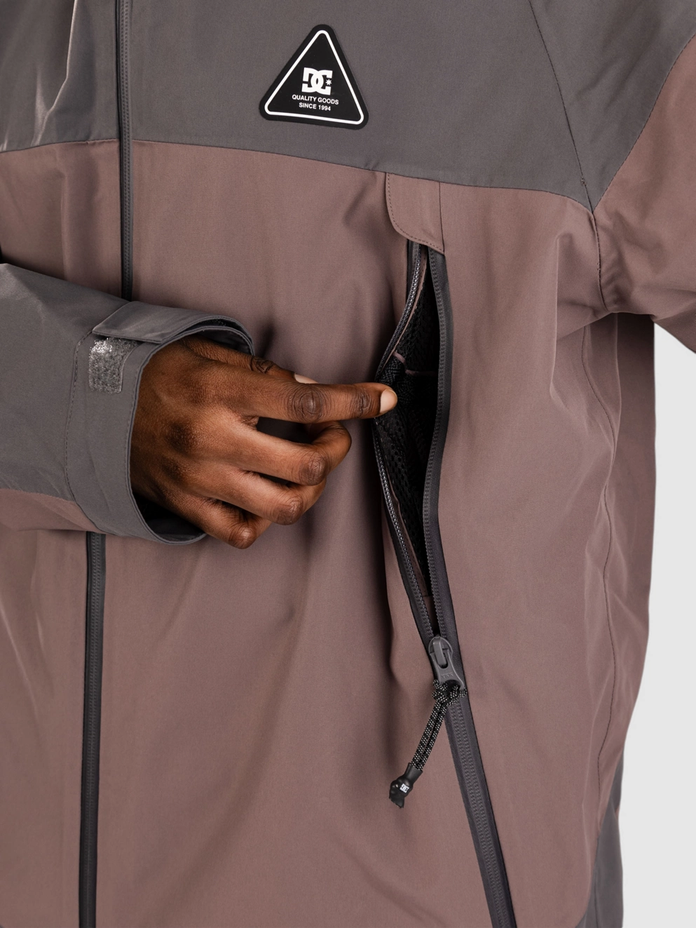 DC Intel 30K Jacket plum truffle