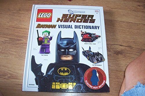 Lego DC Universe Super Heroes Batman Visual Dictionary by Daniel Lipkowitz Paperback Book Pre-Owned English