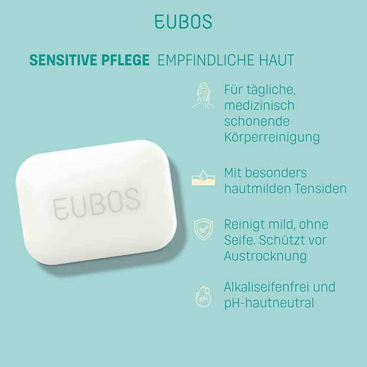 Eubos Sensitive Waschstück, 125 g