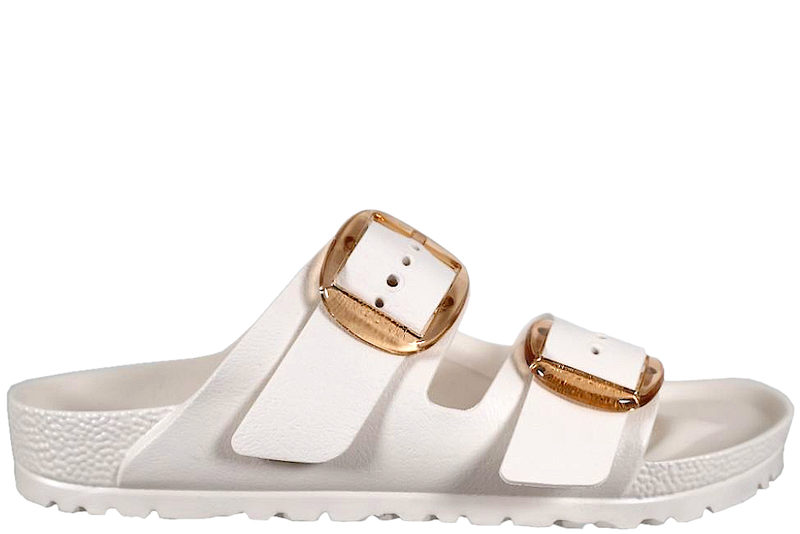 BIRKENSTOCK ARIZONA BIG BUCKLE EVA EGGSHELL SLENTER