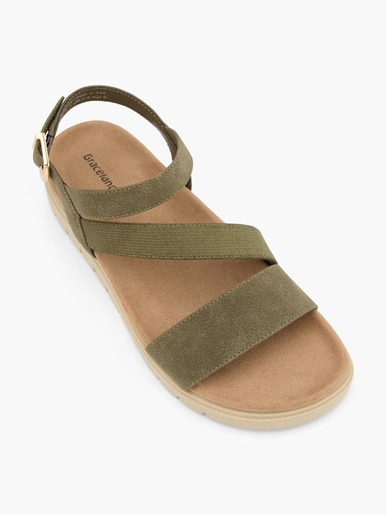 Graceland Sandalette Khaki