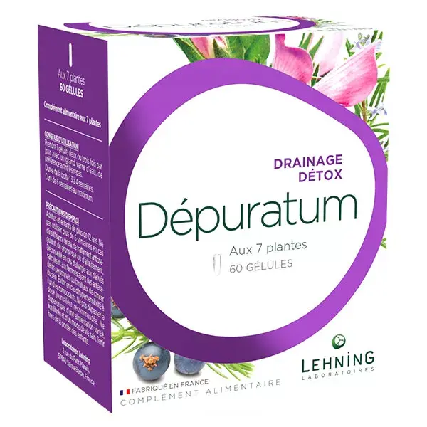 Lehning Depuratum Feminino 60 cápsulas