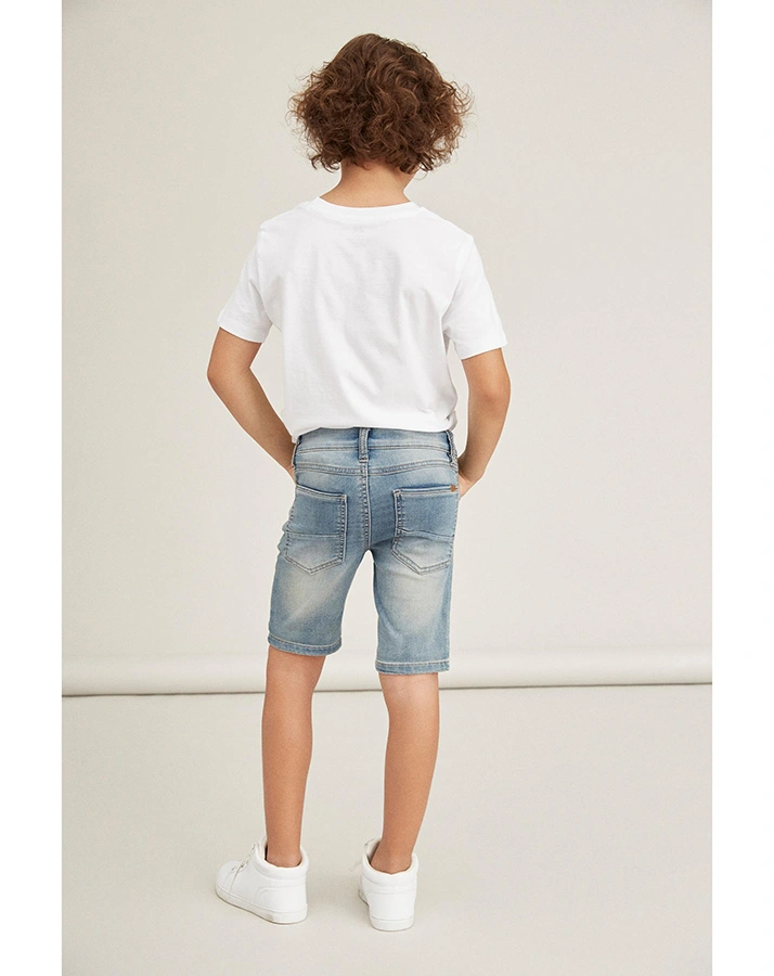 Jeans-Shorts NKMTHEO DNMTHAYERS 1166 in light blue