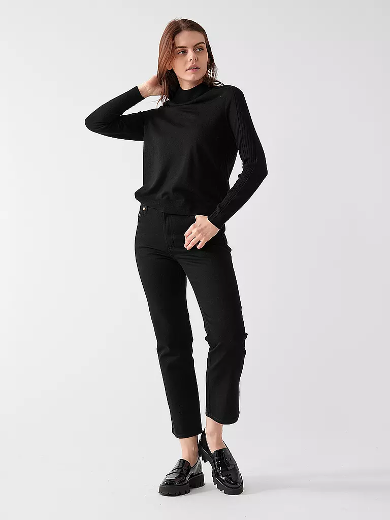 MARC CAIN Pullover schwarz