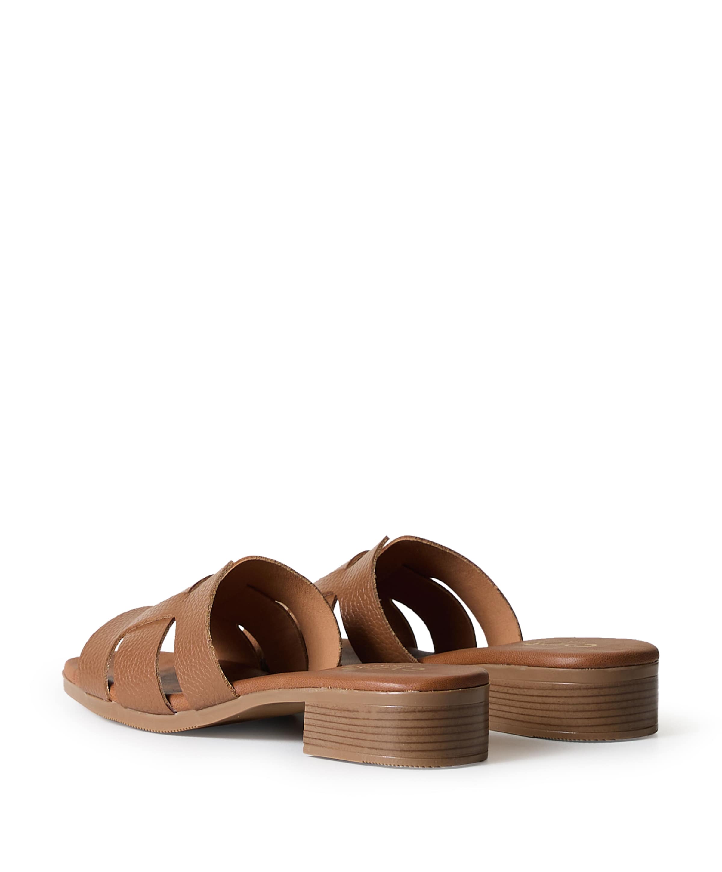 Cypres Wohmy dames slippers bruin