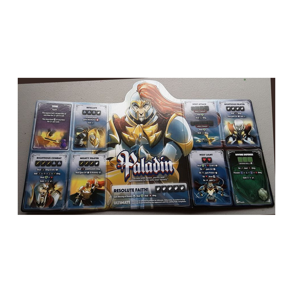 Dice Throne Season 1 Rerolled - Monk v Paladin