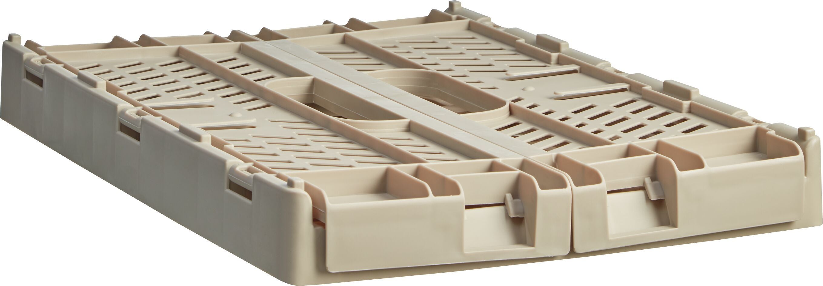FELIX XL Klappbox - Taupe / B: 50.3 cm x T: 33.2 cm x H: 5.7 cm