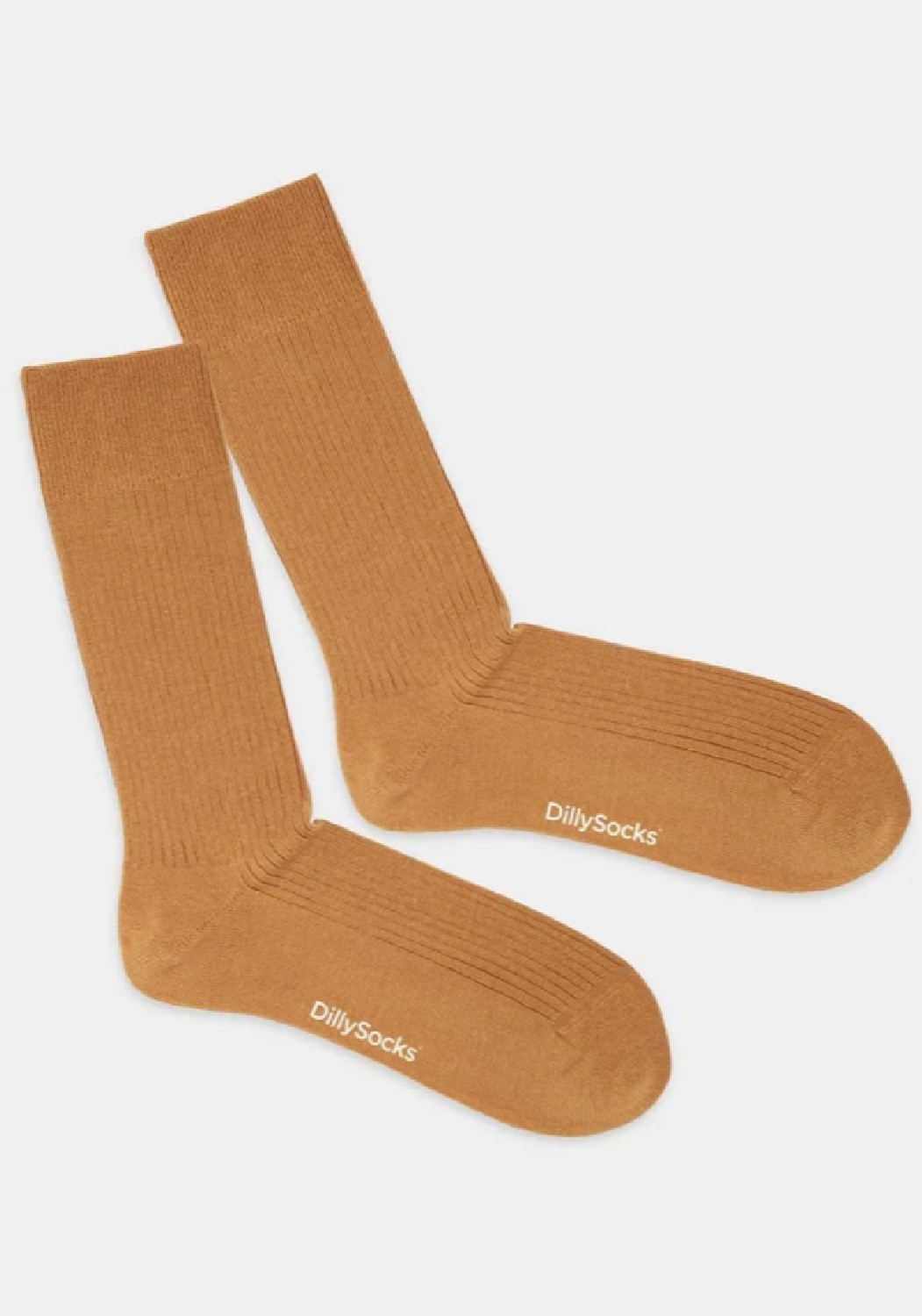 DillySocks Socken Ribbed Golden Yellow