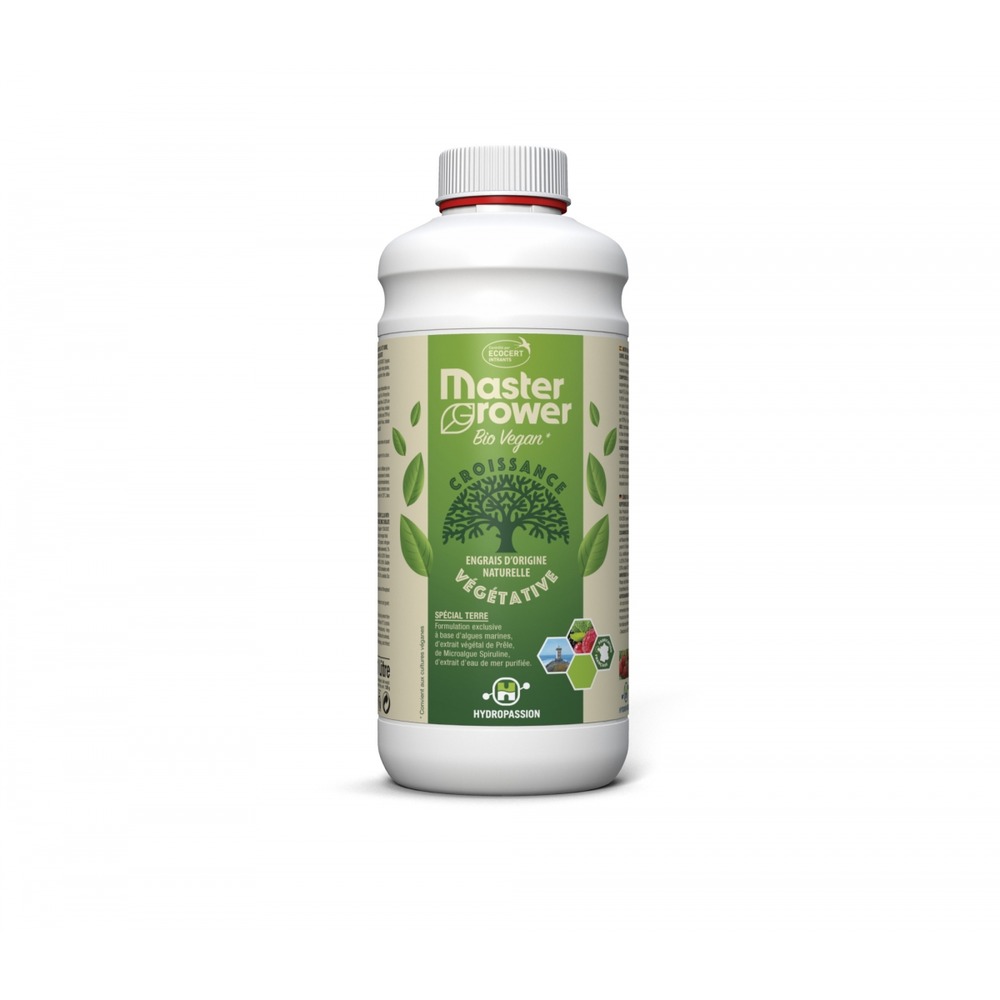 Engrais bio vegan grow 1 litre master grower