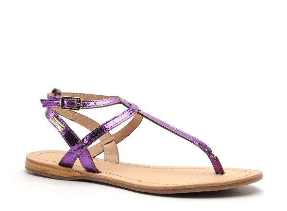 Les tropeziennes nu pieds plats femme hamado f violet