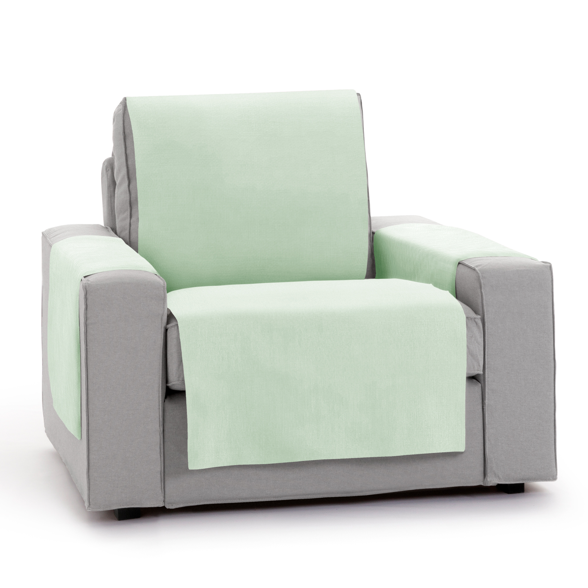Protetor de sofá Royale, 115 cm. Verde. 2 lugares (120-170 cm)