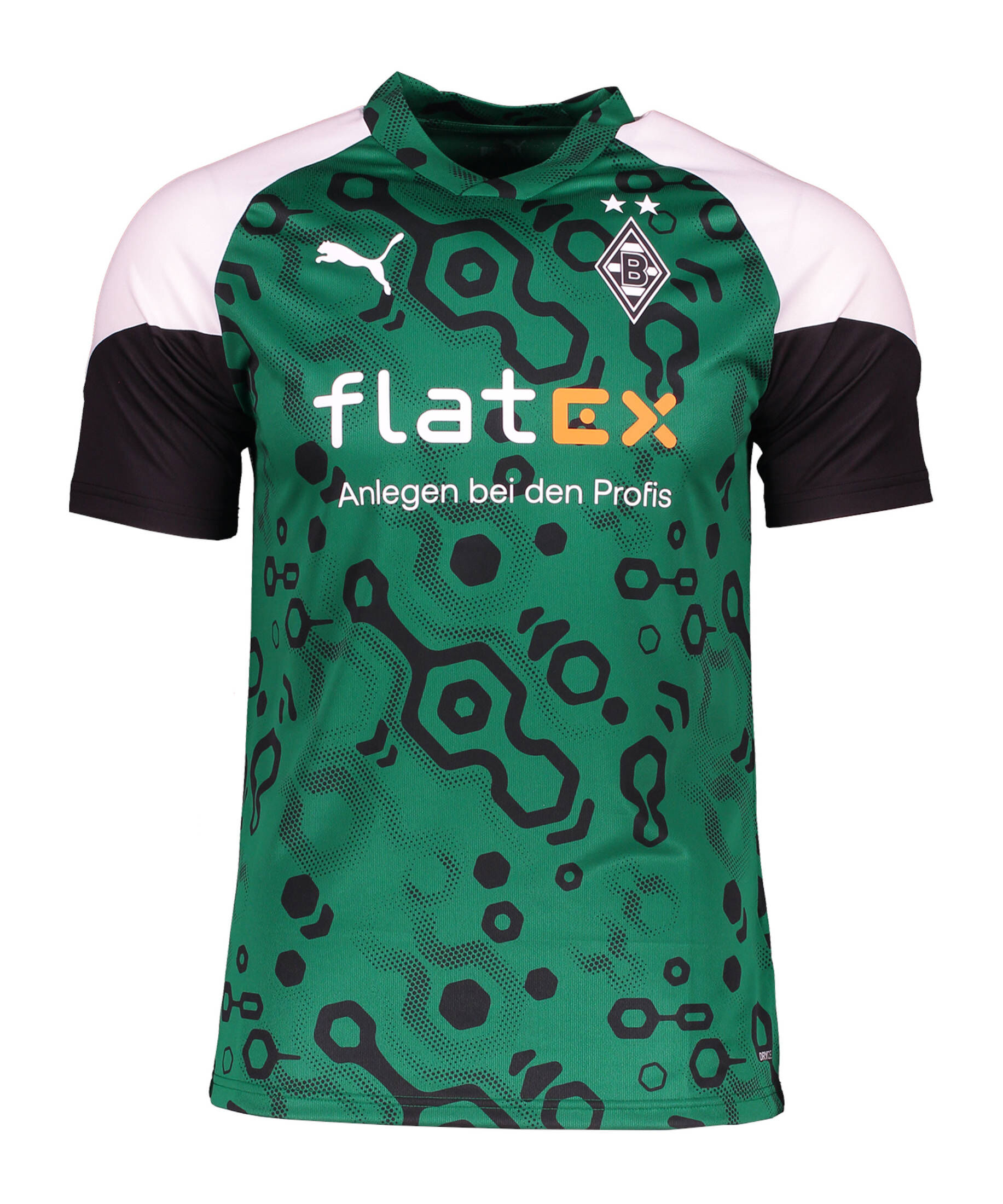 Puma| Kinder Replicas - T-Shirts - National Borussia Mönchengladbach Trainingshirt Kids mit Sponsor