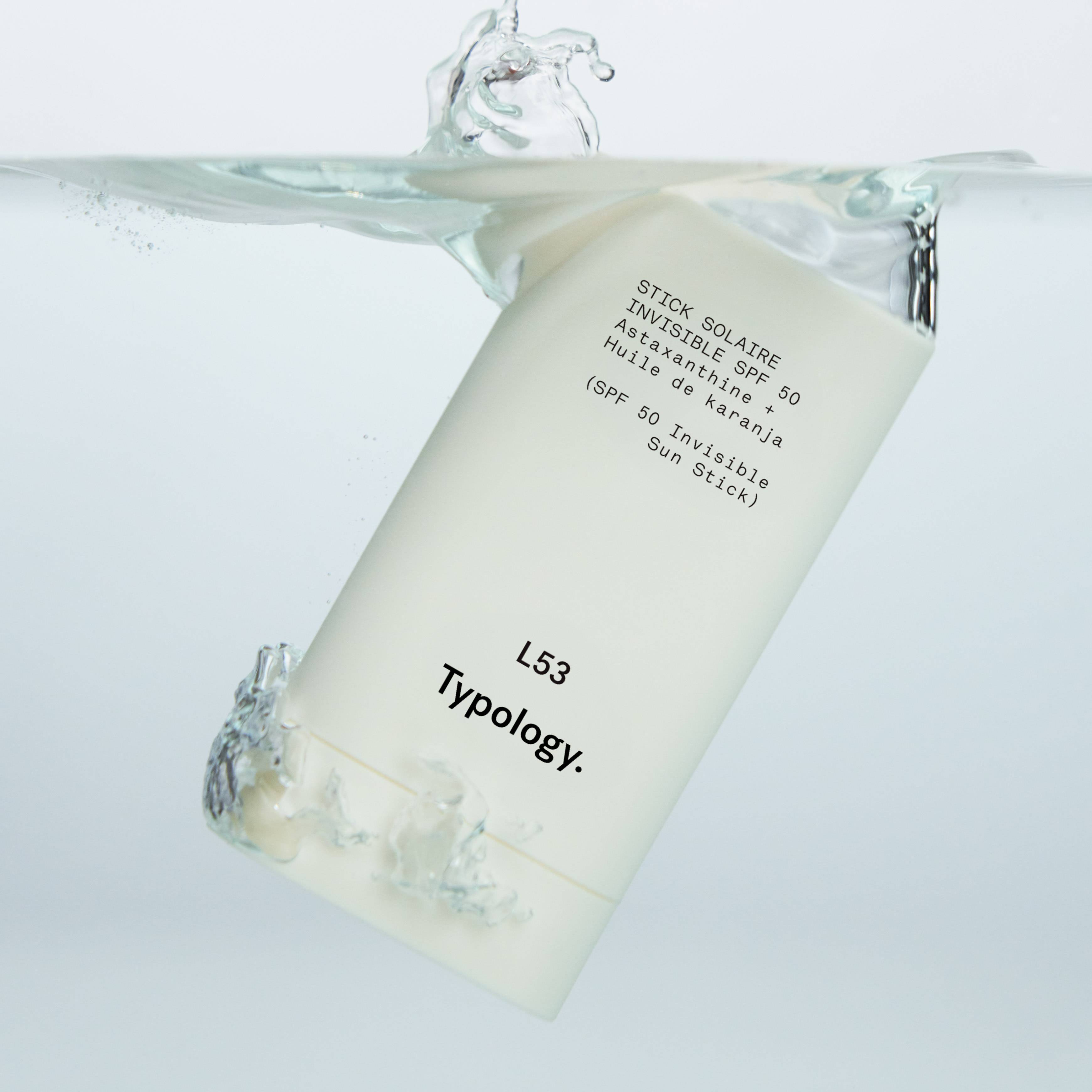L53 - Stick solaire invisible SPF 50<br>Astaxanthine + Huile de karanja