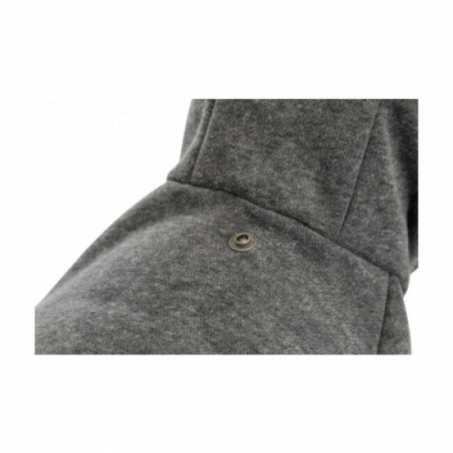 Manteau Flensburg sweat à capuche Gris pour chien