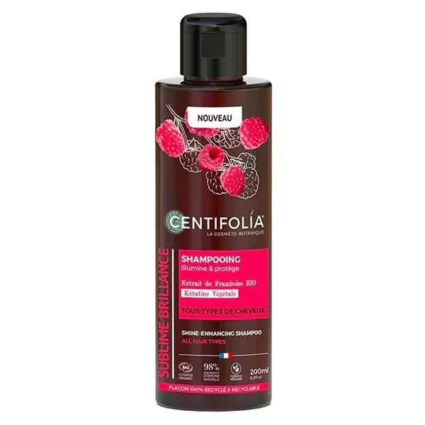 Shampoo Centifolia Brilho Sublime para Todos os Tipos de Cabelo, Orgânico, 200ml